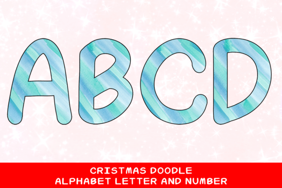 Christmas Doodle Alphabet: Festive Illustrations