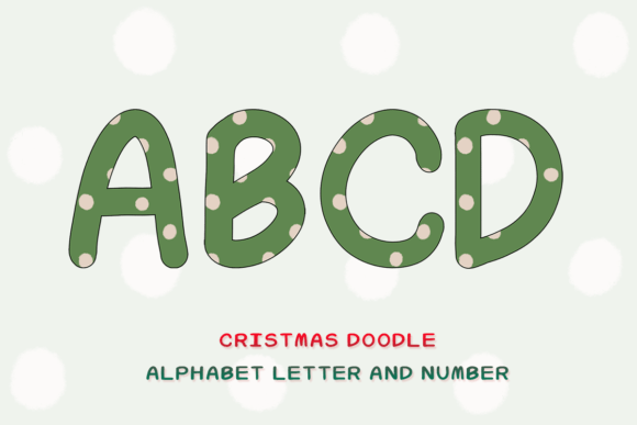 Christmas Doodle Alphabet Letter 10: Illustrations Review