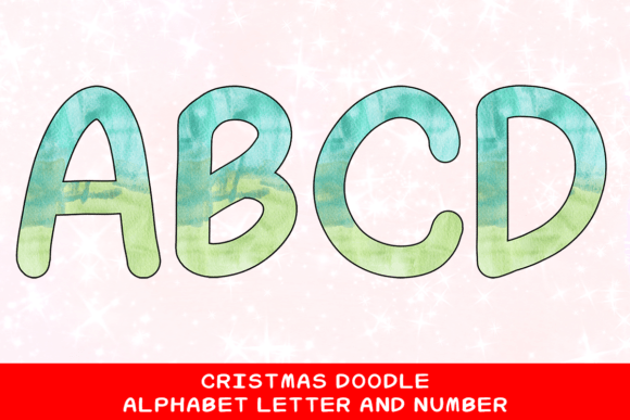 Christmas Doodle Alphabet Letter 47: Illustrations Review