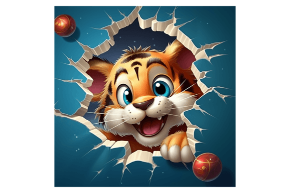 Christmas Tiger Broken Wall 1: Illustrations Review