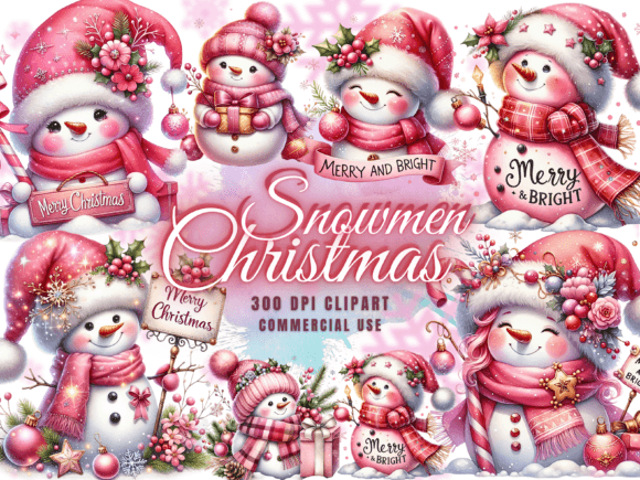 Cute Snowman Clipart: Festive Illustrations Review