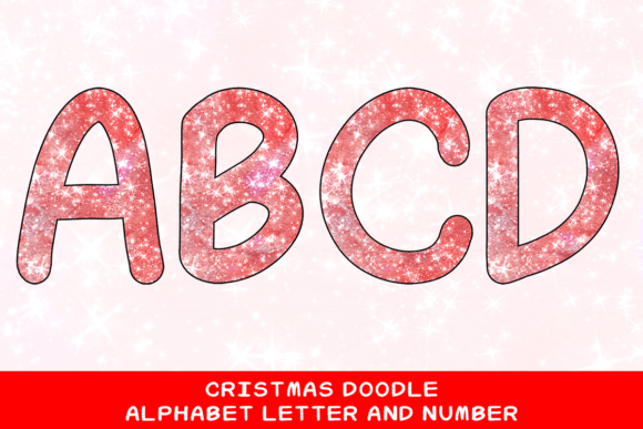 Reviewing Christmas Doodle Alphabet Letter 89